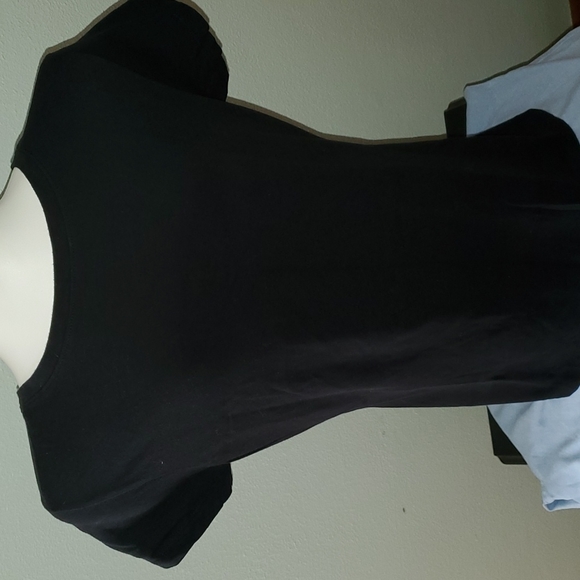 2010 MARVEL HER-OES Marvel "Girls Rule" Black T-shirt. Sz XL (15/17). Never Worn - Picture 4 of 6